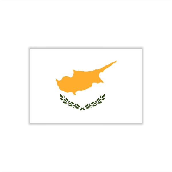 Womaha 30 Temporary Cyprus Flag Tattoos Fans Face Tattoo Stickers for Adults Kids Group Activity Props