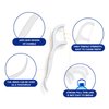Dental Floss Picks Toothpicks 250pcs with Portable Cases and 100pcs BrushPicks Interdental Toothpicks