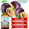 PLUM OIL French. 100% Pure Natural Virgin Unrefined Undiluted Cold Pressed Carrier Oil. For Face, Skin, Hair, Body, Lips, Nails (4 Fl.oz - 120 ml.) by Botanical Beauty