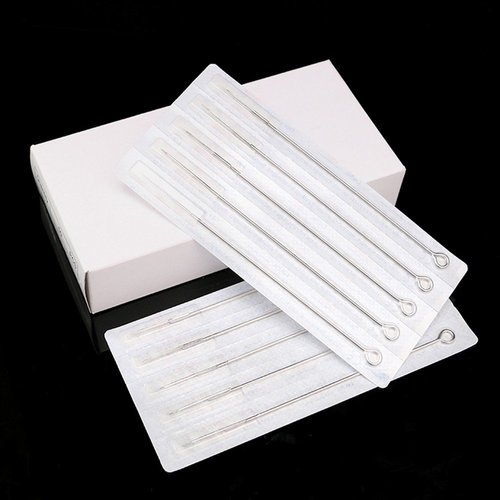 50PCS Disposable 14RL Surgical Steel Tattoo Needles Round Liner for Tattoo Machine Kit Supplies