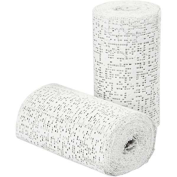 Plaster bandages, L: 2.7 m, W: 10 cm, 2 rolls