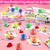 Dealot 24 Pack Prefilled Valentine's Day Gifts for Kids with Stress Balls Valentines Day Cards for Kids Classroom School Exchange Gift Party Favors Squeeze Fidget Toys for Stress Relief Adults