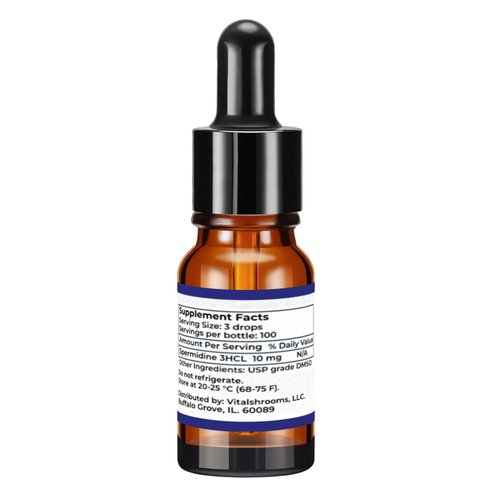 Spermidine Topical Transdermal Supplement - 10mg of 99% Spermidine Trihydrochloride- Over 100x More Potent Than Wheat Germ Extract with Enhanced Absorption for Cell Membrane, Health and Longevity