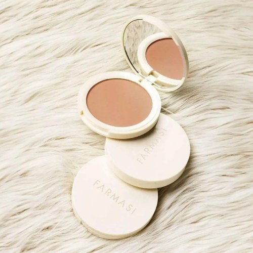 FARMASi Powder Bronzer Blush Skin Makeup, Highly Pigmented, Cushiony Formula with Nourishing Vegetable Squalene and long-lasting Smooth-Satin Finish, Refreshing Moisture Boost 0.4 Fl Oz 02 St. Miami