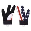3 Finger Billiards Gloves Pool Cue Gloves Elastic Show Shooters Carom Pool Snooker Playerss Breathable Anti-Skid Game Gloves with Adjustable Wrist Strap for Women Men Left Hand