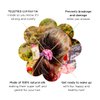 TELETIES - Small Scrunchie - 100% Natural Silk Hair Scrunchie - Soft & Gentle on Hair - Prevents Breakage & Damage - Safe for Sleep - Ideal for Thin-Medium Hair - For All Hair Textures - Rose All Day