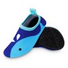 Toddler Kids Swim Water Shoes Quick Dry Non-Slip Water Skin Barefoot Sports Shoes Aqua Socks for Boys Girls Toddler, Blue Whale, 10 Toddler