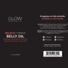 Glow Organics Belly Oil for Pregnancy, Prevents Stretch Marks & Scars, Organic Maternity Skincare, Fast-Absorbing, Pregnancy Safe Daily Ritual, 95ml