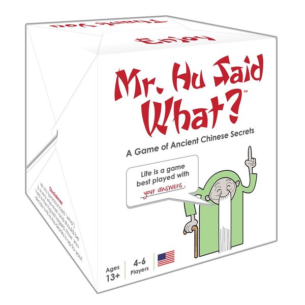 Mr. Hu Said What? - A Family/Party Game of Ancient Chinese Secrets