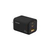 65W USB C Charger, 3 Ports USB Wall Charger, PD3.0 GaN USB C Charger for Travel, Fast Charger USB C for MacBook Pro/Air, iPad, Galaxy S24 Ultra, Dell XPS, iPhone 15 Pro and More(Black)