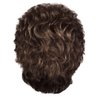 Gabor Instinct Luxury Short Wavy Shag Wig With Extended Lace Front by Hairuwear, Petite Average Size Cap, G4+ Dark Chocolate Mist