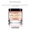 evanhealy French Rose Clay Face Mask | Exfoliating for Sensitive Skin Face Mask | Pore Minimizer Pink Clay Mask | Cleansing Rhassoul Clay