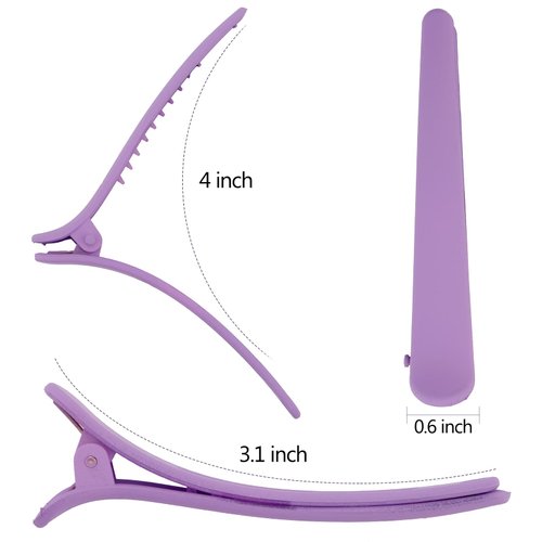 YISSION 12 PCS Hair Clips, 3.1 Inch Alligator, No Crease Duck Billed Hair Clips for Women Girls