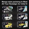 CaDA Initial D Toyota AE86 Car Building Sets, Genuine Authorized AE86 Trueno Replica Car Toy Building Blocks 280Pcs, Christmas Birthday Gifts for Fans and Kids Age 8+