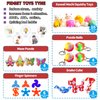 98 Pcs Party Favors for Kids 3-5 4-8 8-12, Treasure Box Toys for School Classroom Rewards, Birthday Gift Small Toys Bulk, Kids Prizes, Carnival Prizes, Goodie Bags Filler for Kids, Pinata Stuffers