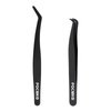 POCMKO Lash Applicator Tools Set, 2 PCS DIY Cluster Lash Tweezers, Eyelash Tweezer Applicators, Eyelash Applicator, Lash Cluster Applicator, False Eyelash Applicator Tool for Cluster Lashes