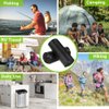 50 Portable Toilet Bags with Drawstring & Lemon Scent, Biodegradable Camping Toilet Bags for Portable Potty, 8 Gallon Thickened Compostable Bags for 5 Gallon Bucket Toilet Adults Outdoor Camping Car