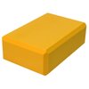 YogaAccessories 3'' Foam Yoga Block - Yellow