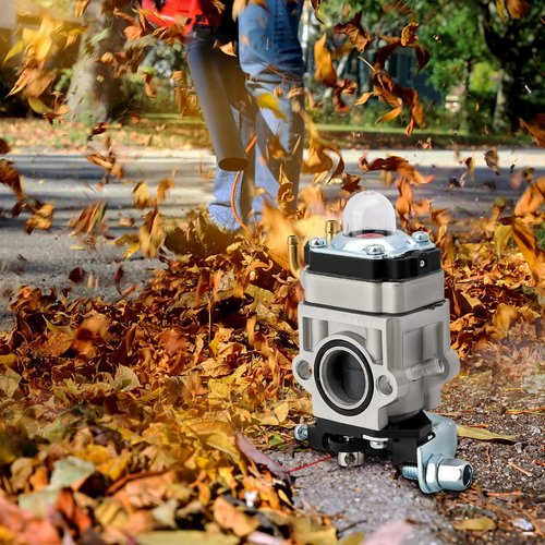 Wellsking EB7001 Carburetor for Redmax Backpack Blower EB7000 EB4400 EB650 Leaf Blower Earthquake MC43 MC43C Tiller Replace WYK-74 Powermate 2-Stroke Engines 43CC Engine with 15mm Intake