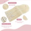 HUAYI Platinum Blonde Hair Extensions, Human Hair Clip in Extensions 70g 15Inch 7pcs Blonde 100% Real Human Hair Clip ins for Women #60