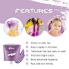 Temprary Hair Dye, Comblor Purple Hair Dye for Dark Hair, Hair Chalks for Girls Wash Out Hair Colour Kids, Gifts for Birthday, Christmas, Halloween, Crazy Hair Day, Children's Day