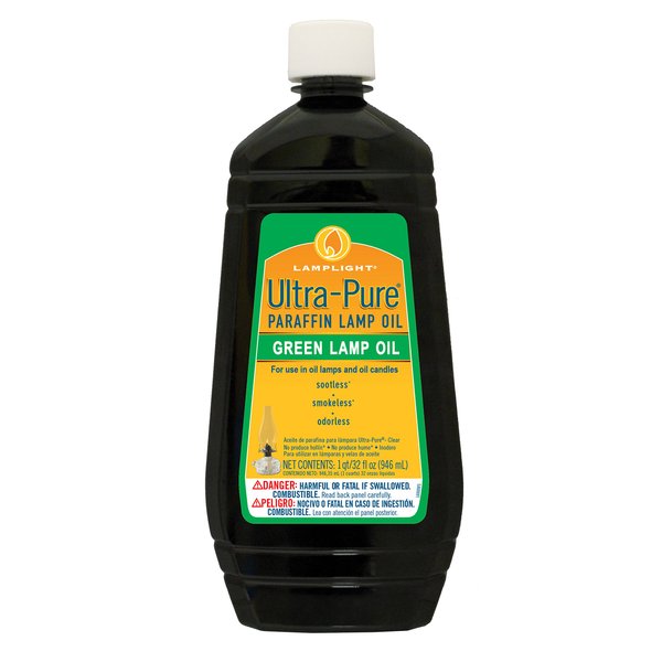 Lamplight 60013, Green Ultra-Pure Lamp Oil, 32-Ounce