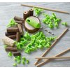 HABA Terra Kids Connectors Backyard Craft Kit Starter - 86 Piece Set with Plastic Connectors, Wooden Pieces Cork & Hand Drill - Ages 8+