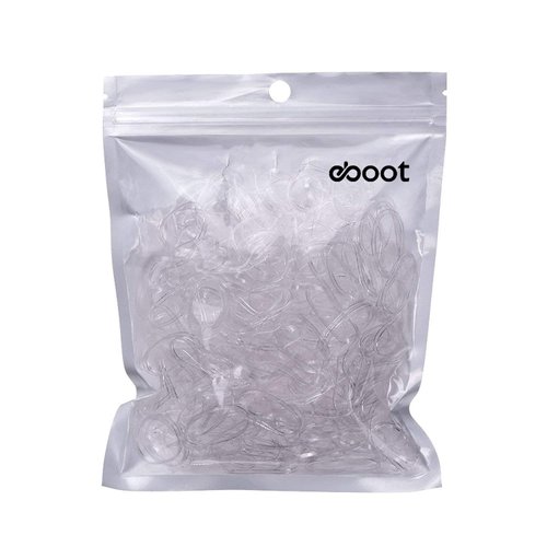 1000Pcs Transparent Clear Hair Ties, Hair Rubber Bands, Small Elastic Hair Ties, Mini Seamless Rubber Bands for Babies, Girls, Women to Weave Different Hairstyles，Hair Accessories