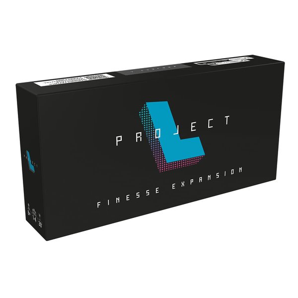 Boardcubator Project L Finesse Board Game Expansion - Enhance Your Strategy with Goals and Credits! Puzzle Strategy Game for Kids & Adults, Ages 14+, 1-4 Players, 20-40 Mins, Made