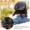CHARM Pirate Bandana Head Scarf - Mens Balding Hair Cap Womens Headwrap Hat Chemo Wear Du Rag Cotton Summer Dark Gray