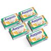 Asepxia Bar Soap, Non-Abrasive Exfoliating Facial Cleanser with Natural Pineapple Enzyme & Agave Extract, Pore Purifying & Brightening Face Wash for Oily Skin, 4 oz. - 5 Pack
