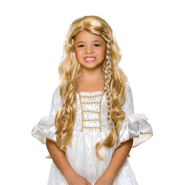 Rubie's Child's Glamorous Princess Costume Wig, Blonde