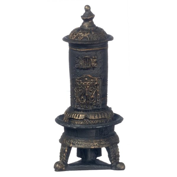Dollhouse Miniature 1:12 Scale Small Parlor Stove #T6028