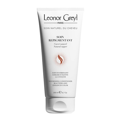 Leonor Greyl Paris - Soin Repigmentant Natural Copper - Color-Enhancing Hydrating Conditioner - Warms Dark Brown to Copper Tones (6.7oz)