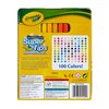 Crayola Super Tips Marker Set (100ct), Fine Point Washable Markers, Drawing Markers for Kids & Adults, Great for Thick & Thin Lines