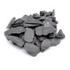 Natural Slate Stone -1/2 to 1 inch. Perfect Size for Miniature or Fairy Gardens, Aquariums, Reptiles, Terrariums, Model Railroads, Dioramas & Wargaming (1lb Grey)