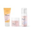 Evereden Daily 1-2-3 Routine Bundle: Clean & Vegan Skin Care Set for Kids - Hydrating & Nourishing Tween Skincare Set with Multi-Vitamin Face Wash, Face Cream, Lotion, & SPF 30 Mineral Sunscreen