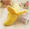 Galyacht 1 Pack Puppy Squeaky Plush Toys Cute Banana-Style Plush Dog Toys Funny Chew Toys for Small Animals Toy Chews Useful and Nice Dog Squeak Toys