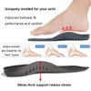 Ailaka Orthotic Cushion Arch Support Shoe Insoles for Men & Women, Unisex Daily Shock Absorption Gel Sports Inserts for Flat Feet, Plantar Fasciitis, Heel Pain Relief