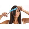 Original CreaClip Bangs & Scissors Hair Cutting Tool - As seen on Shark Tank - Fringe Bangs Trimming Hair Cutting Guide, Comb Hairstyle Tool, Layers Kids Hair Cut Hair Cutting Kit