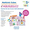 MathLink Cubes Kindergarten Math Activity Set Mathtastics!, Math Teaching Toys, PreKManipulatives, Children’s Math Games, 115 Pieces, Age 5+