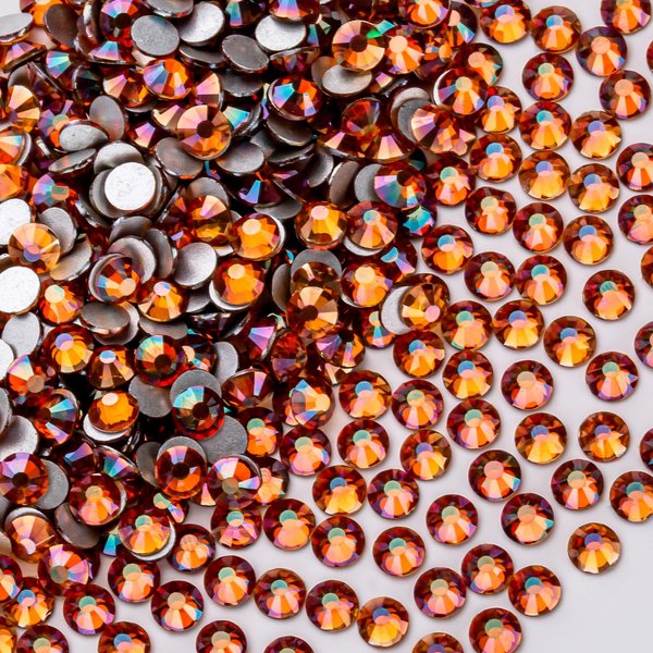 1440Pcs White Crystal Rhinestones,Glass Flatback Rhinestones Gemstones for Nail Face Makeup Art Crafts Clothes Decoration -(SS16,4.0mm,White)