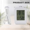 2 PCS Home Indoor Hygrometer, Mini Indoor Thermometer, Temperature and Humidity Monitor, Reptile Thermometer - Houses, Greenhouses,Baby Room,Office, Incubator