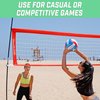 GoSports Soft Touch Recreational Volleyball - Regulation Size for Indoor or Outdoor Play - Includes Ball Pump - Choose Between Single or 6 Pack
