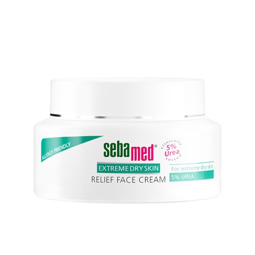 Sebamed Extreme Dry Skin Relief Face Cream 5% Urea. 1.7 Fluid Ounces (50mL)