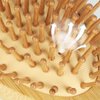 Neverland Beauty 1pc Natural Bamboo Wooden Massage Hair Brush Comb for All Hair Types Improve Hair Growth, Prevent Hair Loss