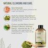 Ecolatier Sea Minerals & Matcha Body Wash, 97.5% Natural Ingredients, Detox & Moisturizing Natural Body Wash, Vegan, Gentle Cleansing, 20.3 Fl Oz