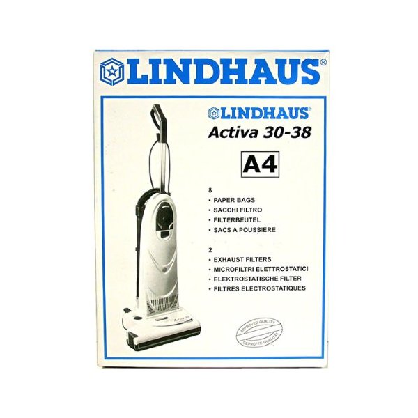 Lindhaus Activa 30-38 A4 Vacuum Bags