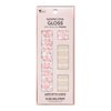 Dashing Diva Gloss Nail Strips - Pristine Pearl | UV Free, Chip Resistant, Long Lasting Gel Nail Stickers | Contains 32 Nail Wraps, 1 Prep Pad, 1 Nail File