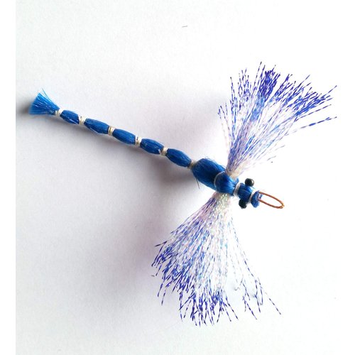 Cat Toy Teaser Wand Refill - Dragonfly Katfly Teaser Attachment - Blue